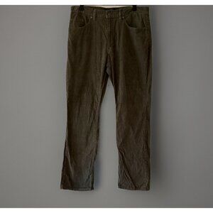Banana Republic Cotton Corduroy Pants Mens 34x32 Straight Leg Holiday Christmas